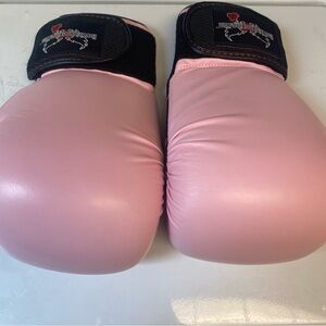Unisex Boxing Gloves, Pink, Medium size
